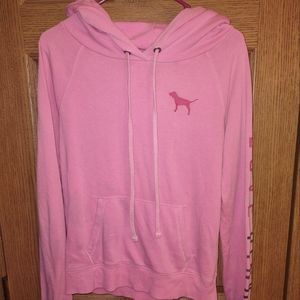 Victoria's Secret pink hoodie size small